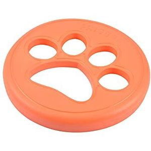 Frisbee speelgoed poot fitness 23 cm oranje