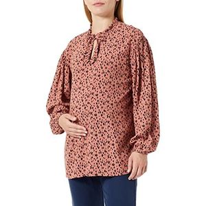 Noppies Damesblouse Pablo lange mouw, Cederhout - P894, XS