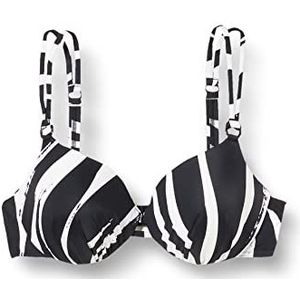 Triumph Vrouwen Summer Mix & Match WP 02 pt Bikini, White-Dark Combination, 46B, Wit - Dark Combination