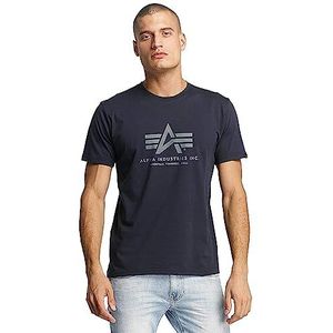 Alpha Industries Basis T-shirt Heren T-shirt Rep.Blue
