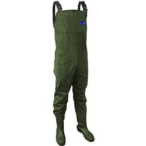Expert Predator Unisex rubberen chest wader waadbroek, Meerkleurig, 41 EU