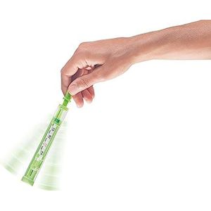 Flaem, Accuthermometer, milieuvriendelijke thermometer, van glas, hypoallergeen, zonder kwik, nikkel en pvc, nauwkeurige klinische thermometer, veilig, eenvoudig te bedienen, duurzaam, Italiaans