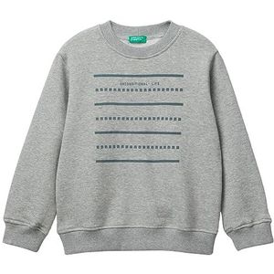 United Colors of Benetton trainingspak voor kinderen en jongens, Grigio Melange 501, 3 Jaar