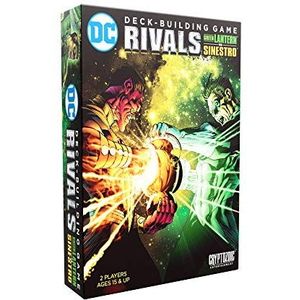 Crypotzoic Entertainment - DC Deck Building Game Rivals - Green Lantern vs Sinestro- Experience the Ultimate Battle of Heroes and Villains - Kaartspel