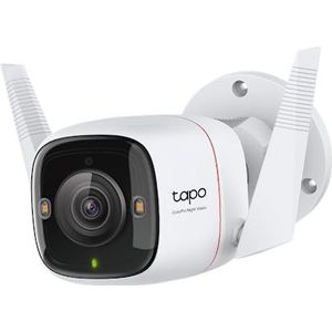 TP-Link Tapo C325WB Bewakingscamera voor buiten ColorPro nachtzicht lens met superscherm 2K hoge resolutie AI-detectie bewegingsdetectie IP66 alarmmelding tweeweg audio wit 1er-Set