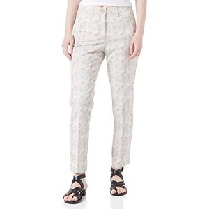 Raphaela by Brax lorella aquarel print dames broek, Zand, 38W x 32L