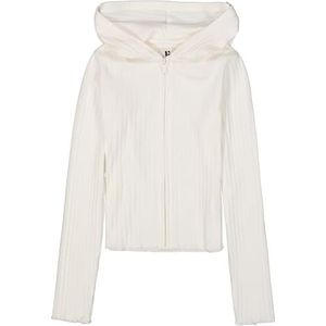 O42452_Girls Sweat Cardigan, off-white, 128 cm