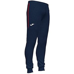 Joma 3XS lange broek Comfort II, unisex volwassenen, marineblauw, rood