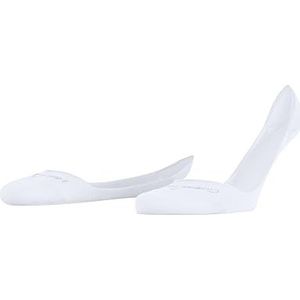 Burlington Dames Liner sokken Aberdeen W IN Viscose Onzichtbar eenkleurig 1 Paar, Wit (White 2000), 35-36