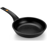 BRA Efficient braadpan, zwart, 18 cm