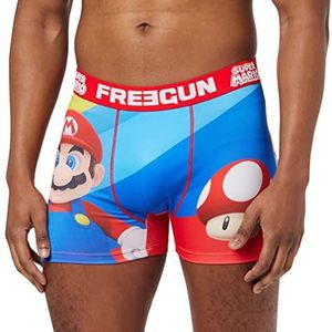 FREEGUN Super Mario boxershorts voor kinderen, origineel en stretch, Gia, XXL