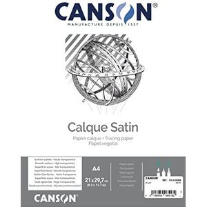 Canson 93932 zijdeglanzend papier, A4, 90-95 g, 250 g