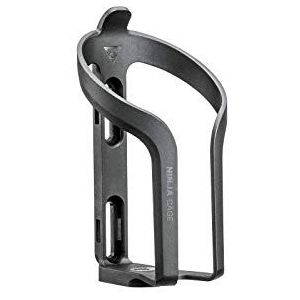 Topeak Ninja kooi met rubberen band, bovenop van het frame met O bandenhendel