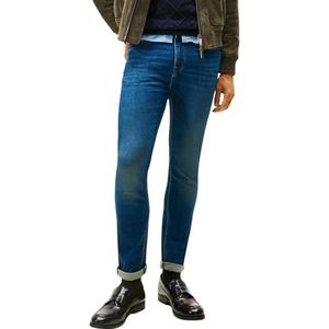 TOMMY HILFIGER Jeans 'Bleecker Whiskered'  donkerblauw