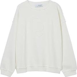 Sweatshirt logo reliëf