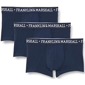 FRANKLIN & MARSHALL Boxershorts-I101290 Blauw/Wit L