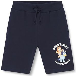 NAME IT Jongens Nmmakley Bluey Long SWE Unb Sky Shorts, Dark Sapphire, 86