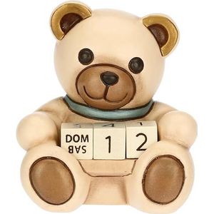 Mini-kalender Teddy Hem van keramiek