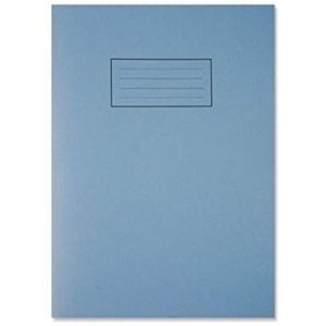 school oefenboek gelinieerd en marge A4 blauwe omslag x 1 enkele notebook