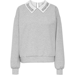 Onlwillow - Sweatshirt - Glitterdetail - Lange Mouwen - Regular Fit