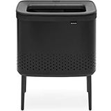 Brabantia Bo Wasmand - met Deksel - 60 l - Matt Black