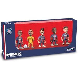 Minix Bandai MN12350 PSG-figuren, verzamelfiguren voor tentoonstelling, cadeau-idee, speelgoed voor kinderen en volwassenen, voetbalfans