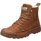 Palladium Dames veterlaarzen Pampa Hi Zip WL Leather, bruin, 36 EU