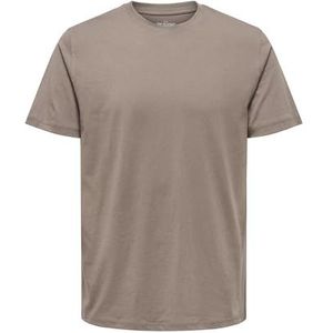 Only & Sons - ONSMAX - T-shirt - Mokka
