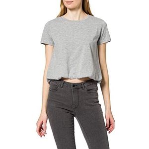 LTB Jeans Dames Talogi T-shirt, Lt Grey Mel 217, XXL
