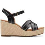 Clarks - Sabina Strap - Sandalen - Champagnekleur - Leer