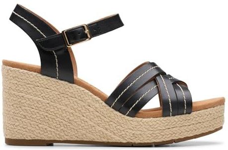 Clarks - Sabina Strap - Sandalen - Champagnekleur - Leer