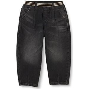 United Colors of Benetton Broek voor meisjes, Black Denim 700, 18 Maanden