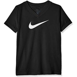 Nike Kids Dry Leg Swoosh T-shirt, roze/Htr/Lt Rookgrijs, XS