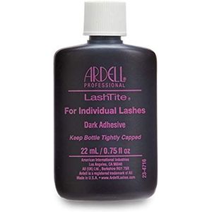 ARDELL LashTite lijm Dark for Individual Lashes, donkere wimperlijm voor afzonderlijke wimpers, (1x22 ml)