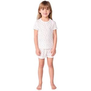 Petit Bateau Nachtkleding voor meisjes, Marshmallow/Multico, 24 Maanden
