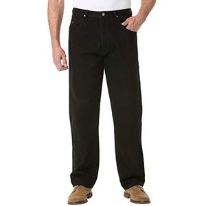 Wrangler Jeans voor heren, Overdyed zwarte denim, 50W x 34L