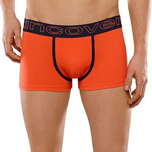 Uncover by Schiesser Heren retroshorts trunk shorts, geel (oranje 602), L