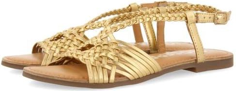 Gioseppo - 71745 - Sandalen - Goud - Leren Voering - Gewatteerde Binnenzool