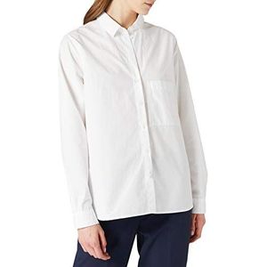 Camel Active Womenswear Dames 3097225S64 blouse, wit, XS