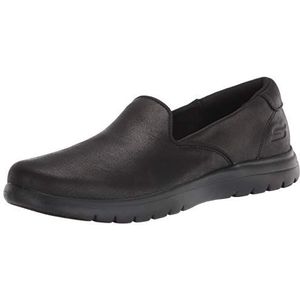 Skechers On-The-go Flex-136414 platte slippers voor dames, zwart, 41 EU