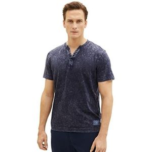 TOM TAILOR Heren 1036433 T-shirt, 10668-Sky Captain Blue, M, 10668 - Sky Captain Blue, M