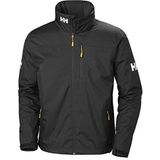 Helly Hansen Crew Hooded Midlayer Jacket Jas met capuchon heren,Zwart,S
