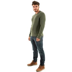Tommy Jeans - TJM Slim ESS - Sweater - Groen - Katoen