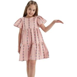 DeFacto Meisjesjurk, oranje, 9-10 Jaren