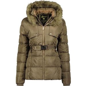 Geographical Norway Diamentera Lady Shorts Windjack Dames Outdoor - Waterafstotende Jas Lange Mouwen Dames - Regenjas Wandelen Seizoen Lente Zomer Herfst Winter (Taupe M), Taupe, M