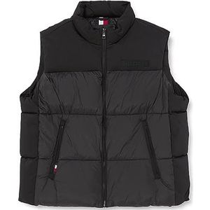 TOMMY HILFIGER - Bodywarmer - Zwart - Nylon/Polyamide