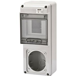 Gewiss Q-Din 5 modules, 1 flens Iec 309 16A IP44/67, IP65