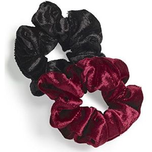 2 HAIR SCRUNCHIES VELVET