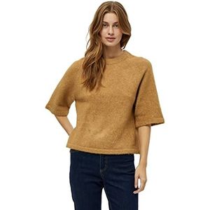 Peppercorn Dames Penelope 3/4 mouw Pullover 1, Tabak Bruin, XS