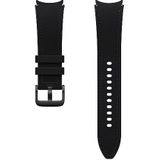 Samsung Hybrid Eco-Leather Band (M/L) ET-SHR96 voor de Galaxy Watch6, horlogeband, originele armband, imitatieleer, fluorrubber, klassieke stijl, sportief, elegant, comfortabele pasvorm, zwart
